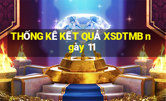 THỐNG KÊ KẾT QUẢ XSDTMB ngày 11