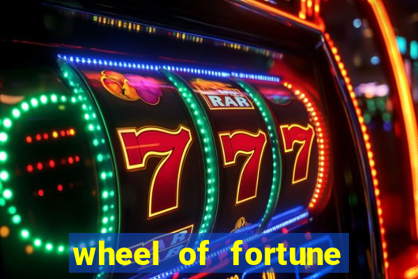 wheel of fortune slot machine