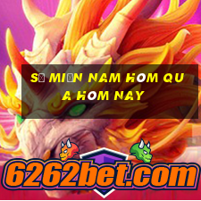 số miền nam hôm qua hôm nay