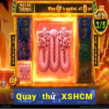 Quay thử XSHCM thứ hai