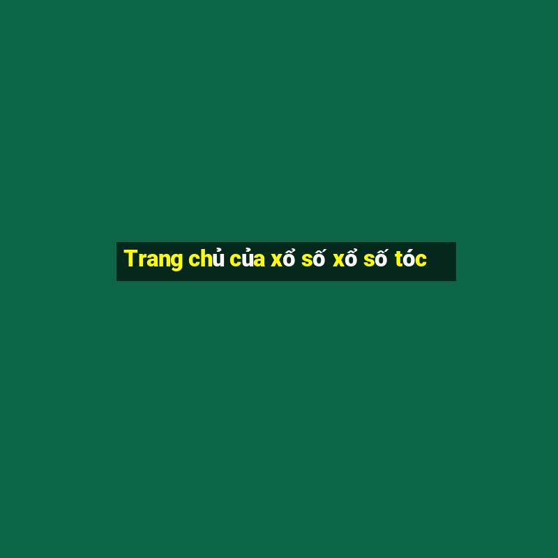 Trang chủ của xổ số xổ số tóc