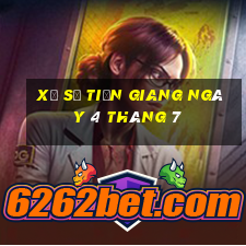 xổ số tiền giang ngày 4 tháng 7