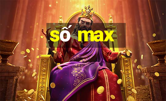 số max