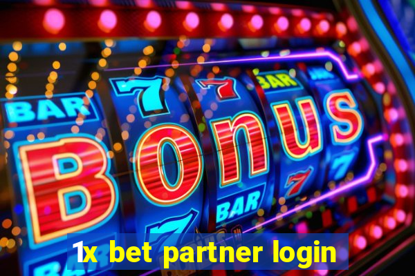 1x bet partner login