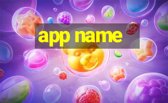 app name