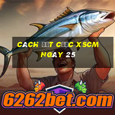 Cách đặt cược XSCM ngày 25