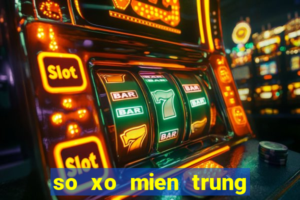 so xo mien trung chu nhat