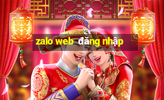 zalo web  đăng nhập