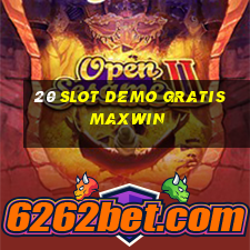 20 slot demo gratis maxwin