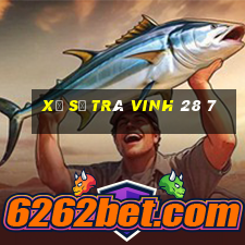 xổ số trà vinh 28 7