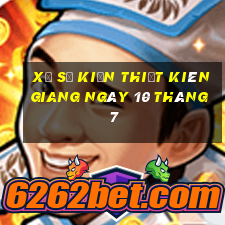 xổ số kiến thiết kiên giang ngày 10 tháng 7