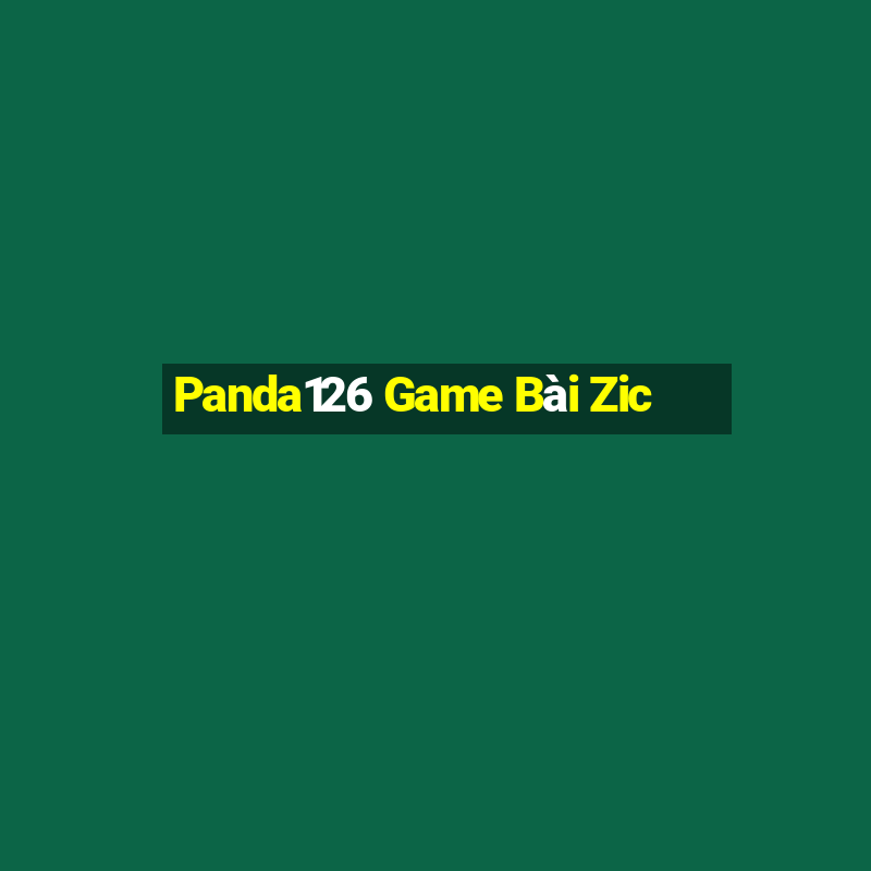 Panda126 Game Bài Zic