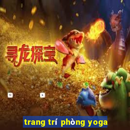 trang trí phòng yoga