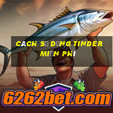 cách sử dụng tinder miễn phí