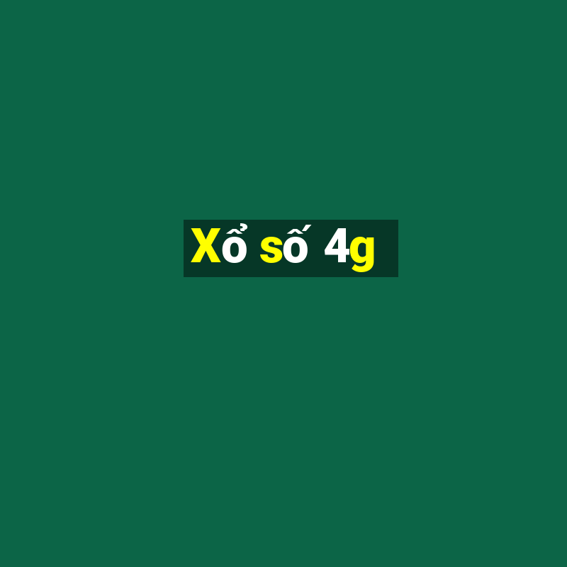 Xổ số 4g