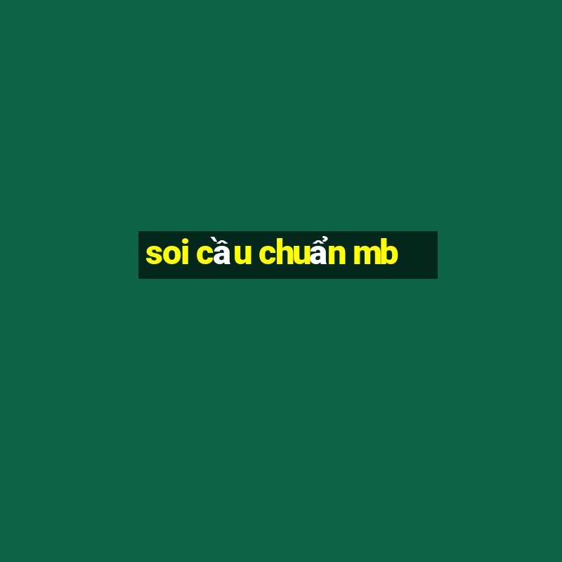 soi cầu chuẩn mb