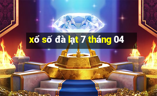 xổ số đà lạt 7 tháng 04