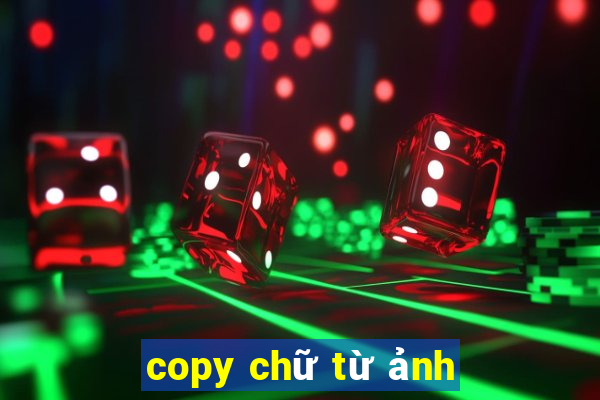 copy chữ từ ảnh