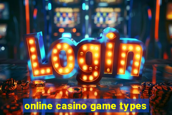 online casino game types