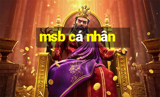 msb cá nhân