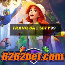 Trang Chủ Sbty99