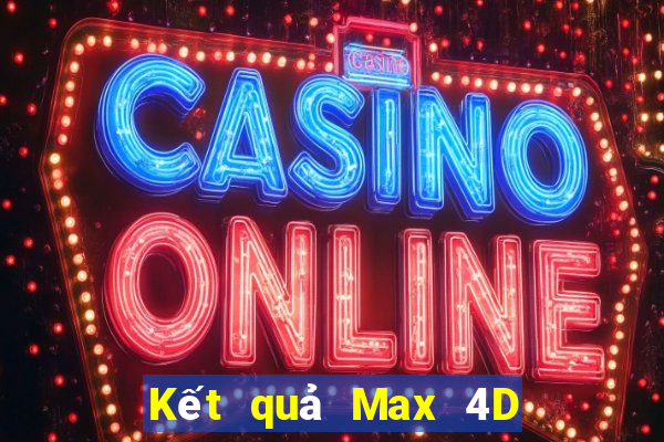 Kết quả Max 4D thứ Ba