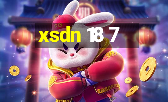 xsdn 18 7