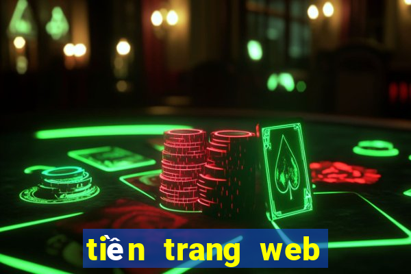 tiền trang web xổ số