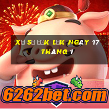 xổ số đắk lắk ngày 17 tháng 1