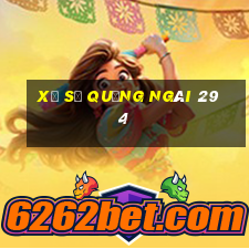 xổ số quảng ngãi 29 4