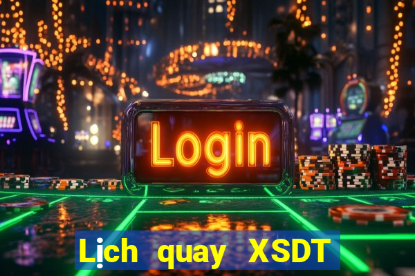 Lịch quay XSDT 6x36 thứ tư