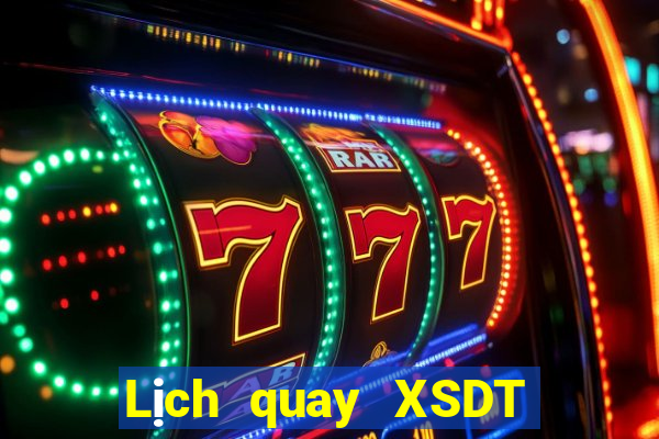 Lịch quay XSDT 6x36 thứ tư