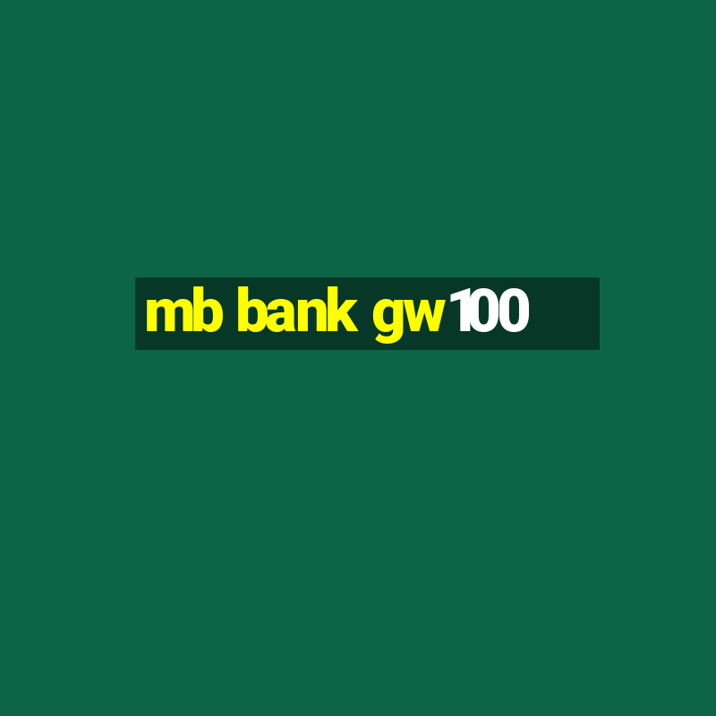 mb bank gw100