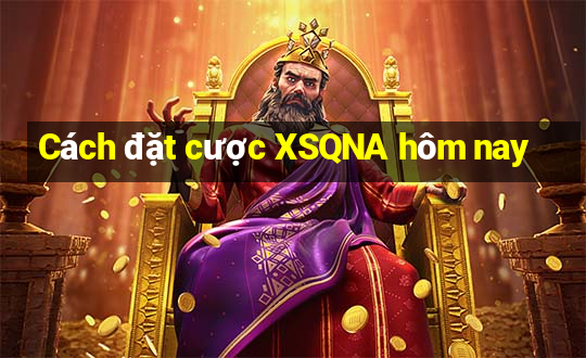 Cách đặt cược XSQNA hôm nay