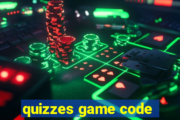 quizzes game code