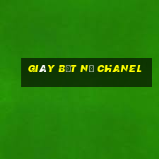 giày bệt nữ chanel