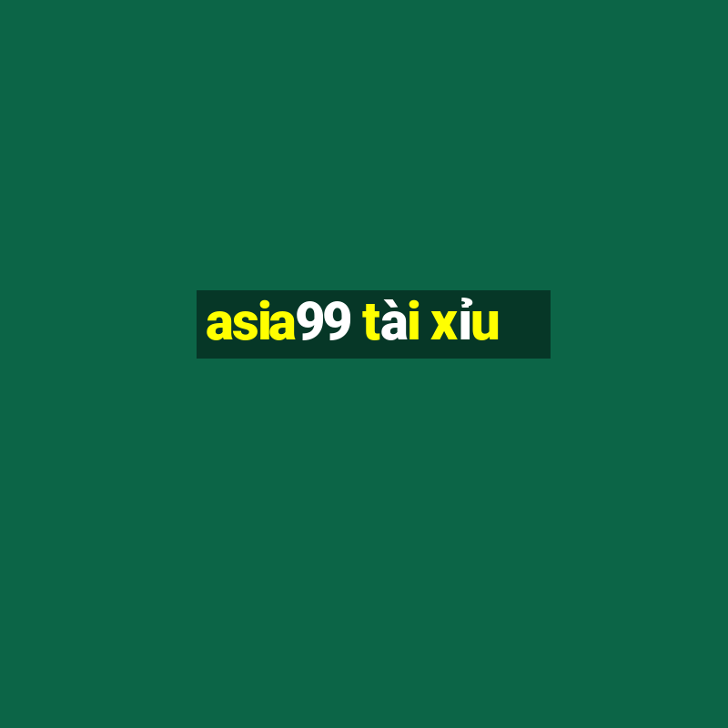 asia99 tài xỉu