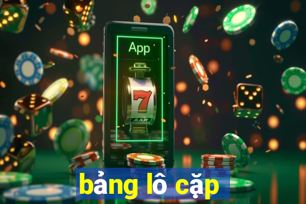 bảng lô cặp