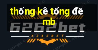 thống kê tổng đề mb