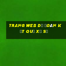 trang web dự đoán kết quả xổ số