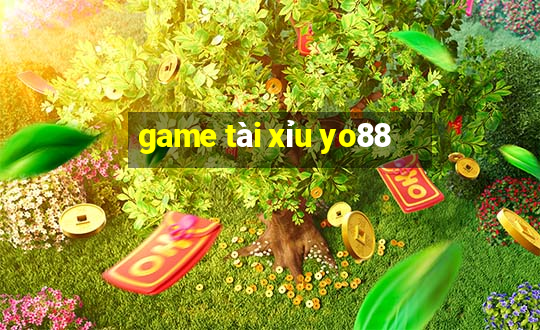 game tài xỉu yo88