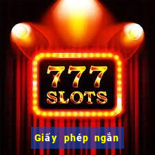 Giấy phép ngắn bài poker