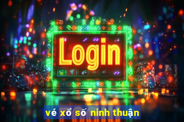 vé xổ số ninh thuận