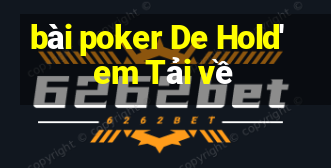 bài poker De Hold'em Tải về