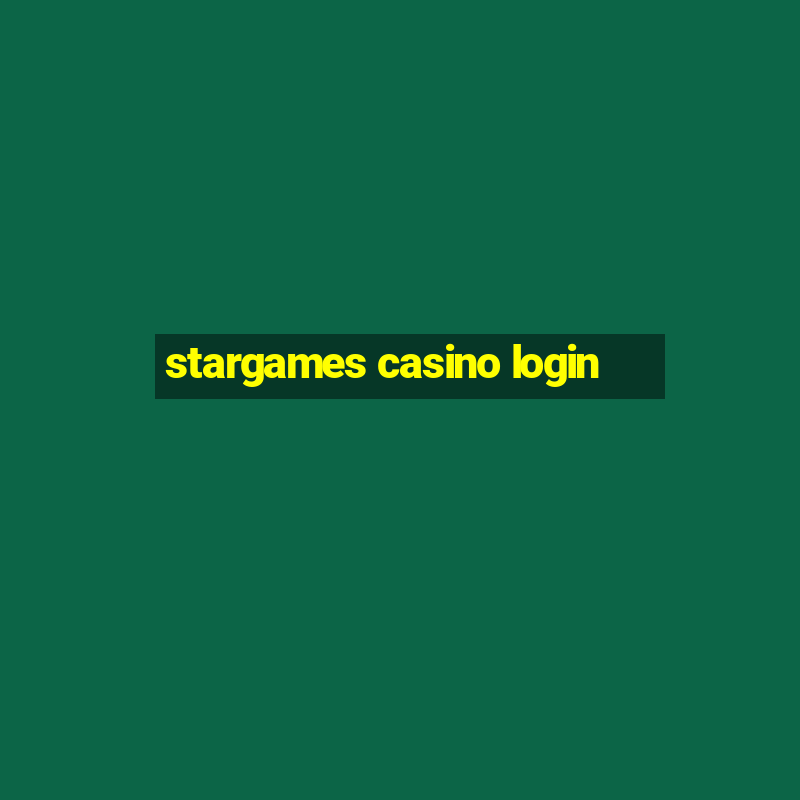 stargames casino login