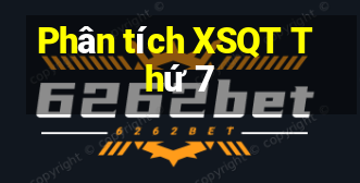 Phân tích XSQT Thứ 7