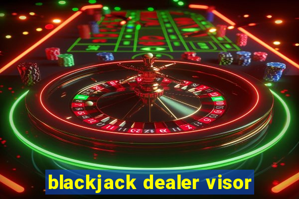 blackjack dealer visor