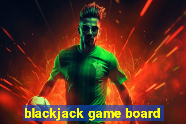 blackjack game board