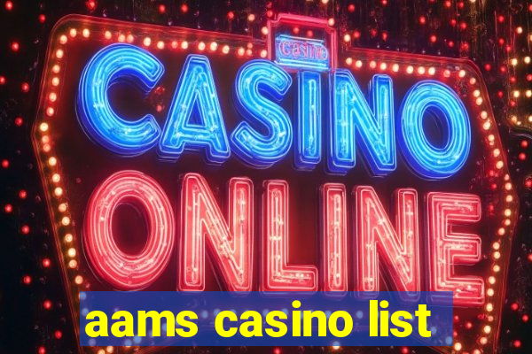 aams casino list