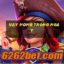 vay nóng trong ngày